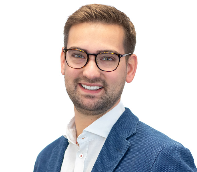 Portraitfoto von Felix Link, Generalvertreter der Link oHG in Ettlingen